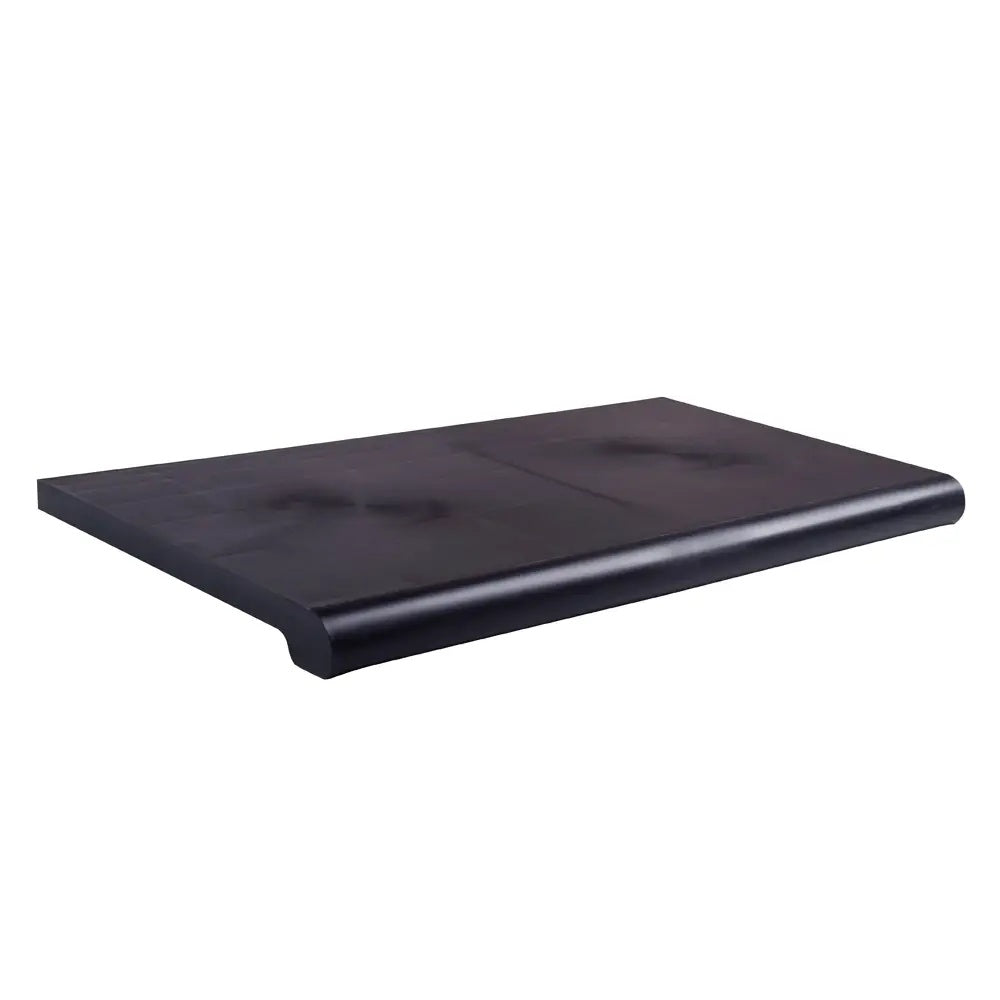 Black Bullnose Shelves 15" D x 48" L