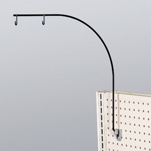 Black Gondola Aisle Sign Holders / Aisle Violator Sign Holder