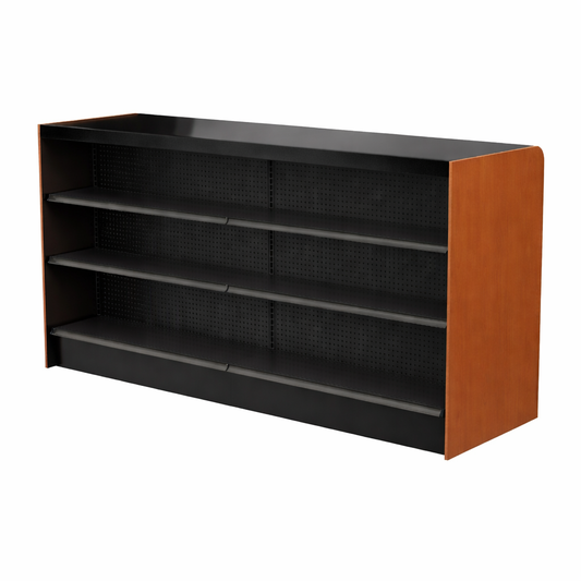 Black Right Way Gondola Check Out System - 36" D x 44" H