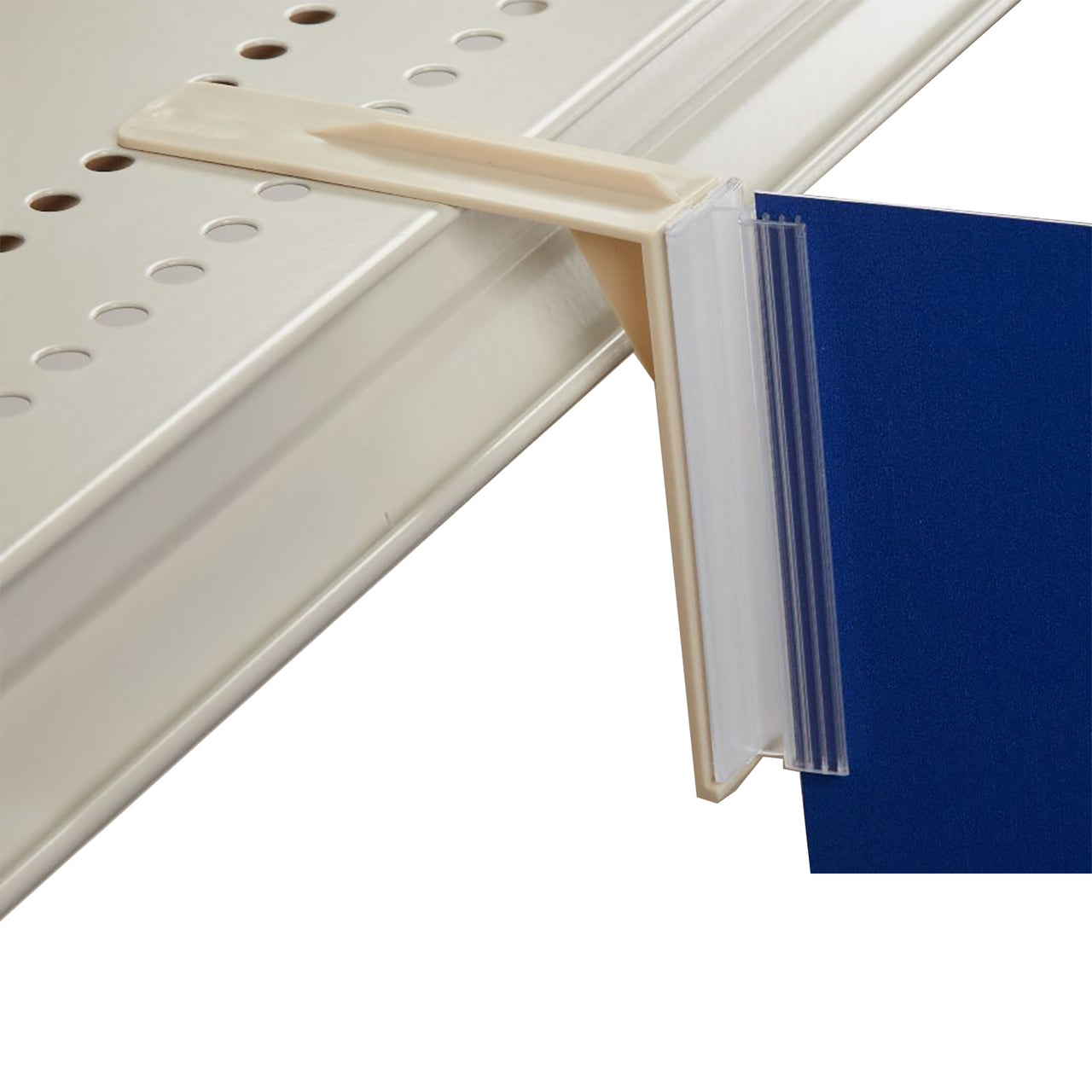 Protruding Gondola Shelf Sign Holder