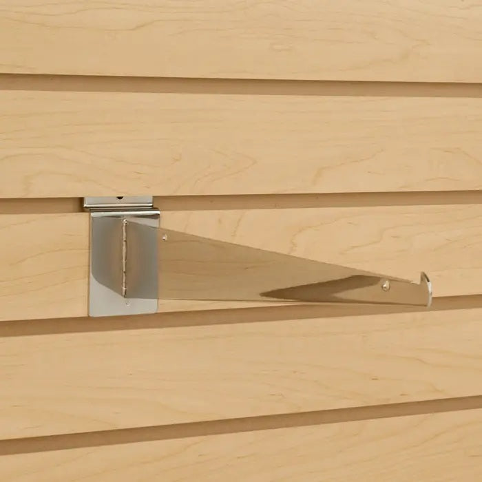 Slatwall Shelf Brackets 12" D - 25 or 50 Pack