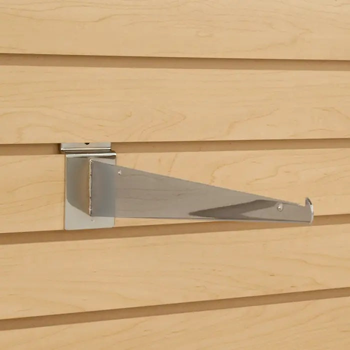 Slatwall Shelf Brackets 8" D - 50 Pack