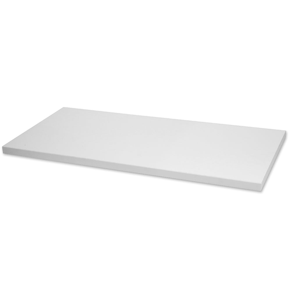 Melamine Wood Shelves 12" D x 24" L, Black, Maple or White