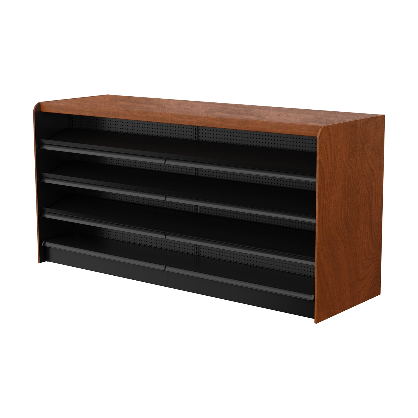 Black Right Way Gondola Check Out System - 24" D x 34" H