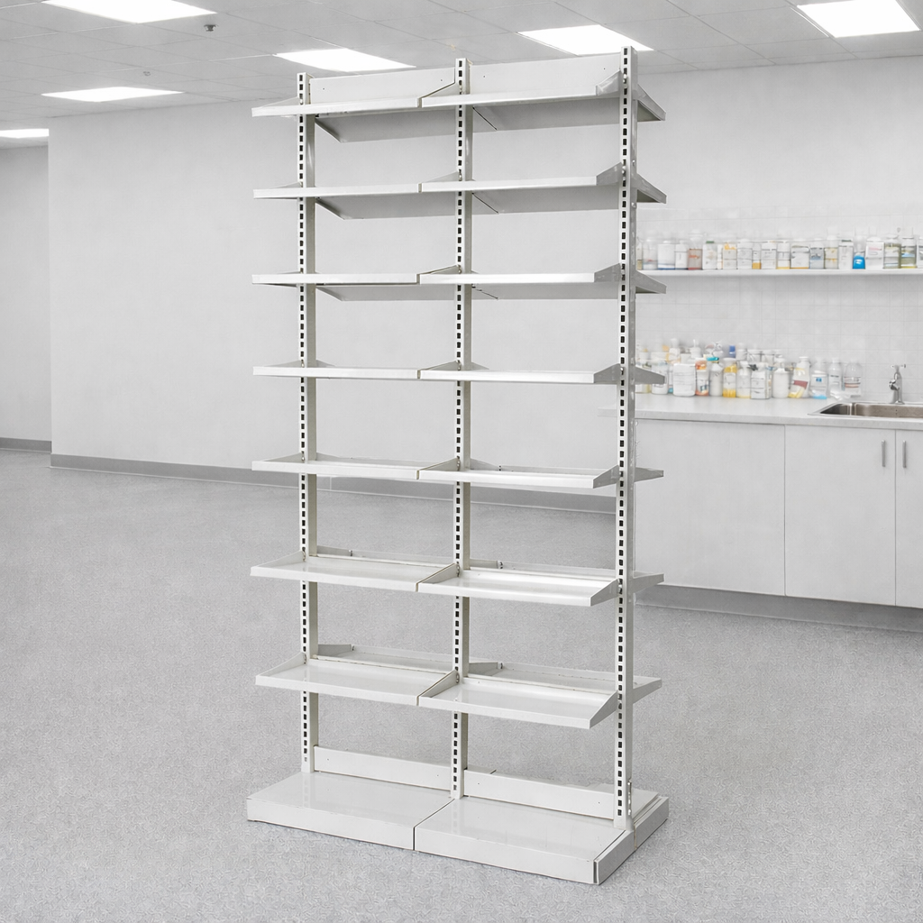 Rx See Thru Pharmacy Shelving
