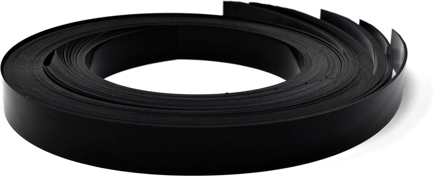 Gondola Shelving Pre Cut Vinyl Insert Strips - 48" L - 100 Pack
