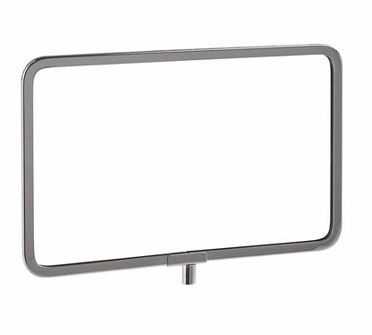 Chrome 7 X 11 Frame Magnetic Base Retail Sign Holder