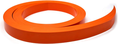 Gondola Shelving Pre Cut Vinyl Insert Strips - 48" L - 100 Pack