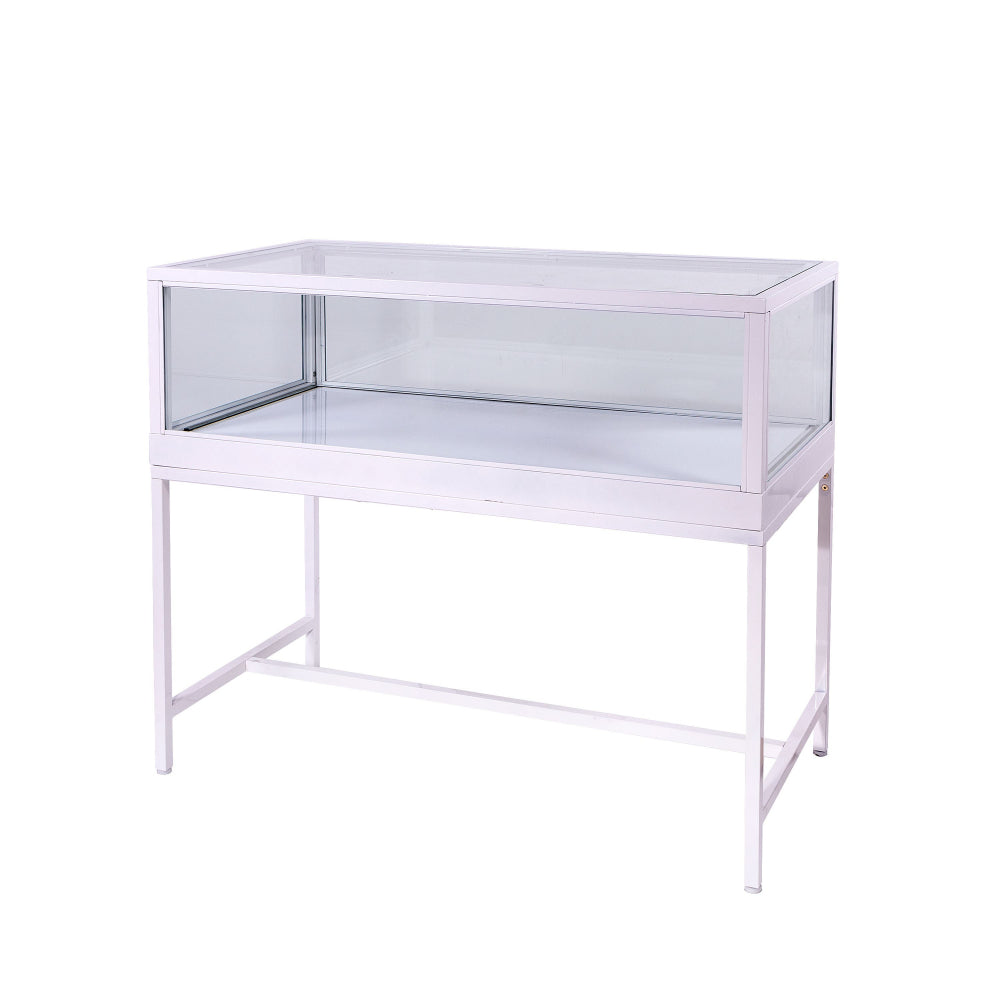 Deluxe Half Vision Glass Pharmacy Showcase