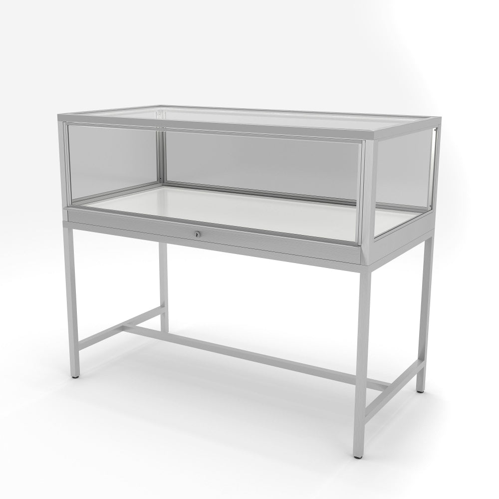 Deluxe Half Vision Glass Pharmacy Showcase