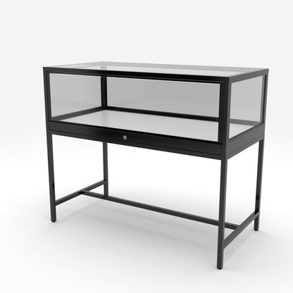 Deluxe Half Vision Glass Pharmacy Showcase