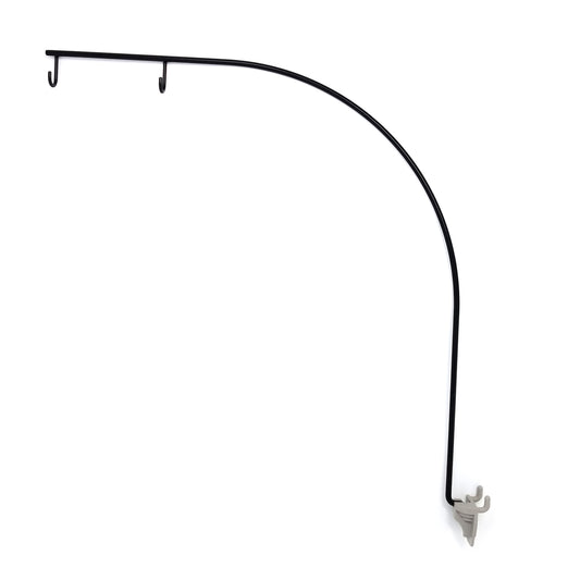 Black Gondola Aisle Sign Holders / Aisle Violator Sign Holder