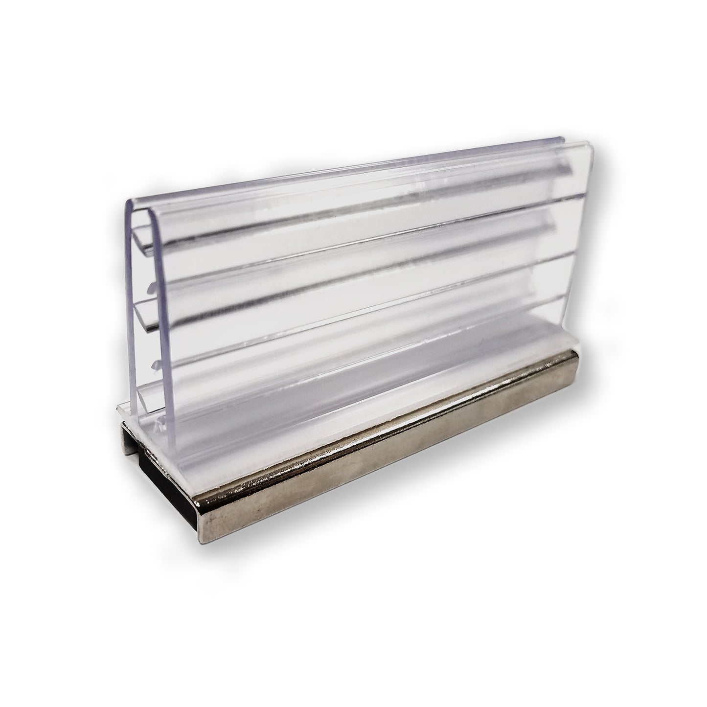 Magnetic Sign Holder for Gondola, Metal Shelves and Pallet Racks