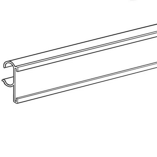 Refrigerator Double Wire Shelf Ticket Channel, 29.5" L