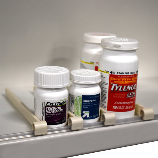 Adhesive Shelf Management System - Dividers Only