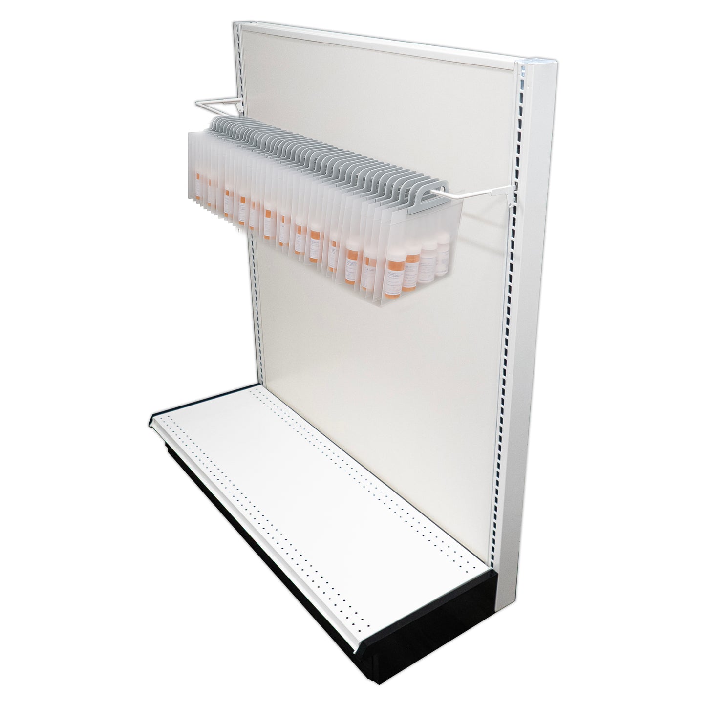 Rx Call Bag Hang Rod for Gondola Shelving