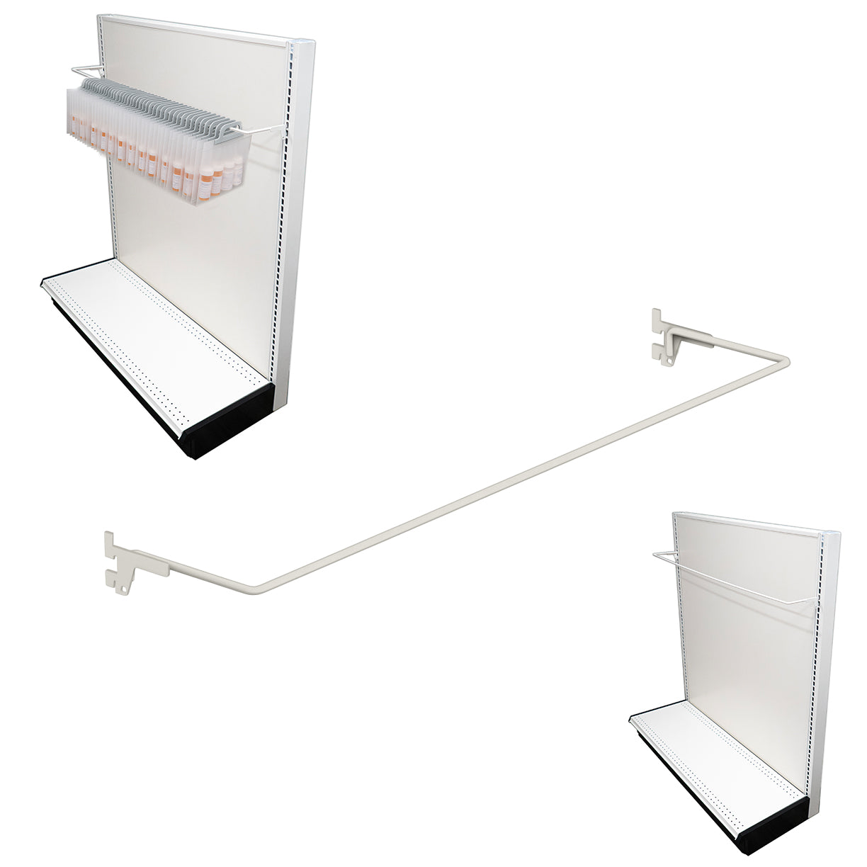 Rx Call Bag Hang Rod for Gondola Shelving