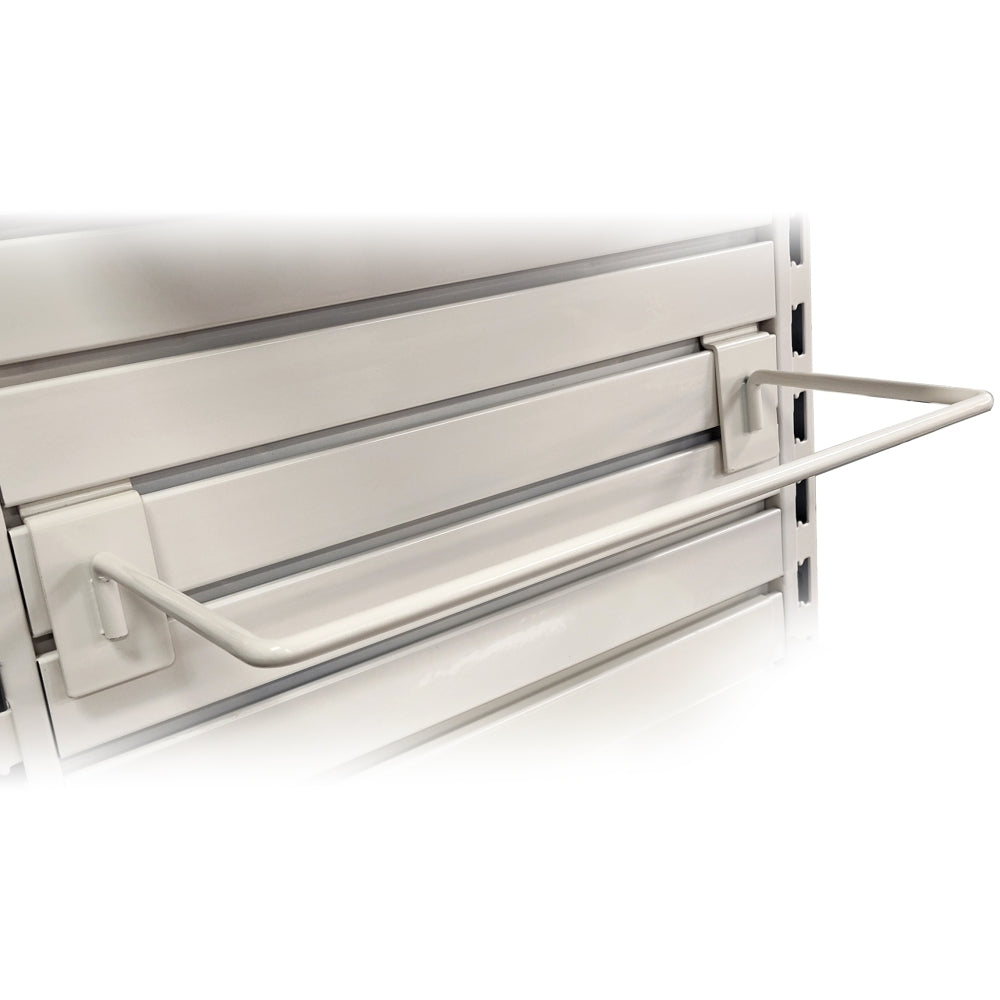 Rx Slatwall Hang Rail Bar Monaco Bag / Pharmacy Will Call Holder