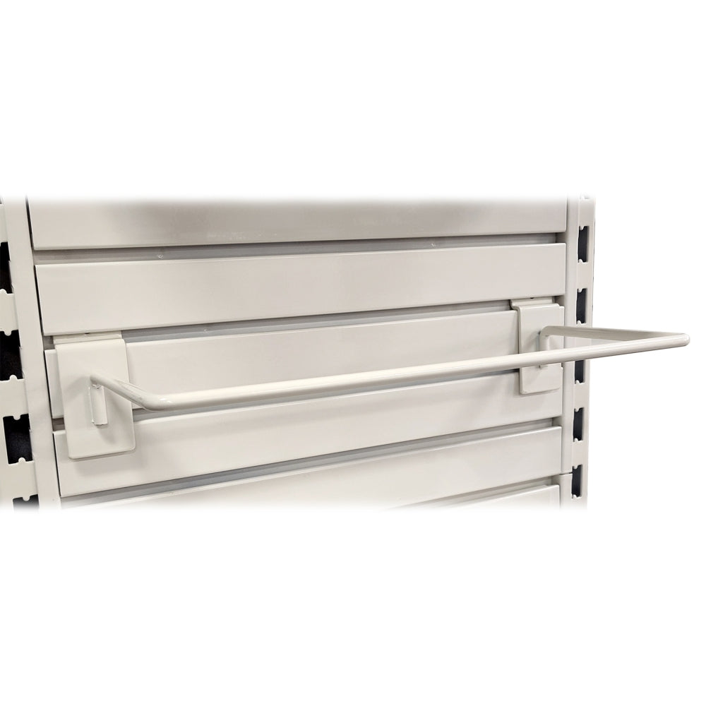 Rx Slatwall Hang Rail Bar Monaco Bag / Pharmacy Will Call Holder