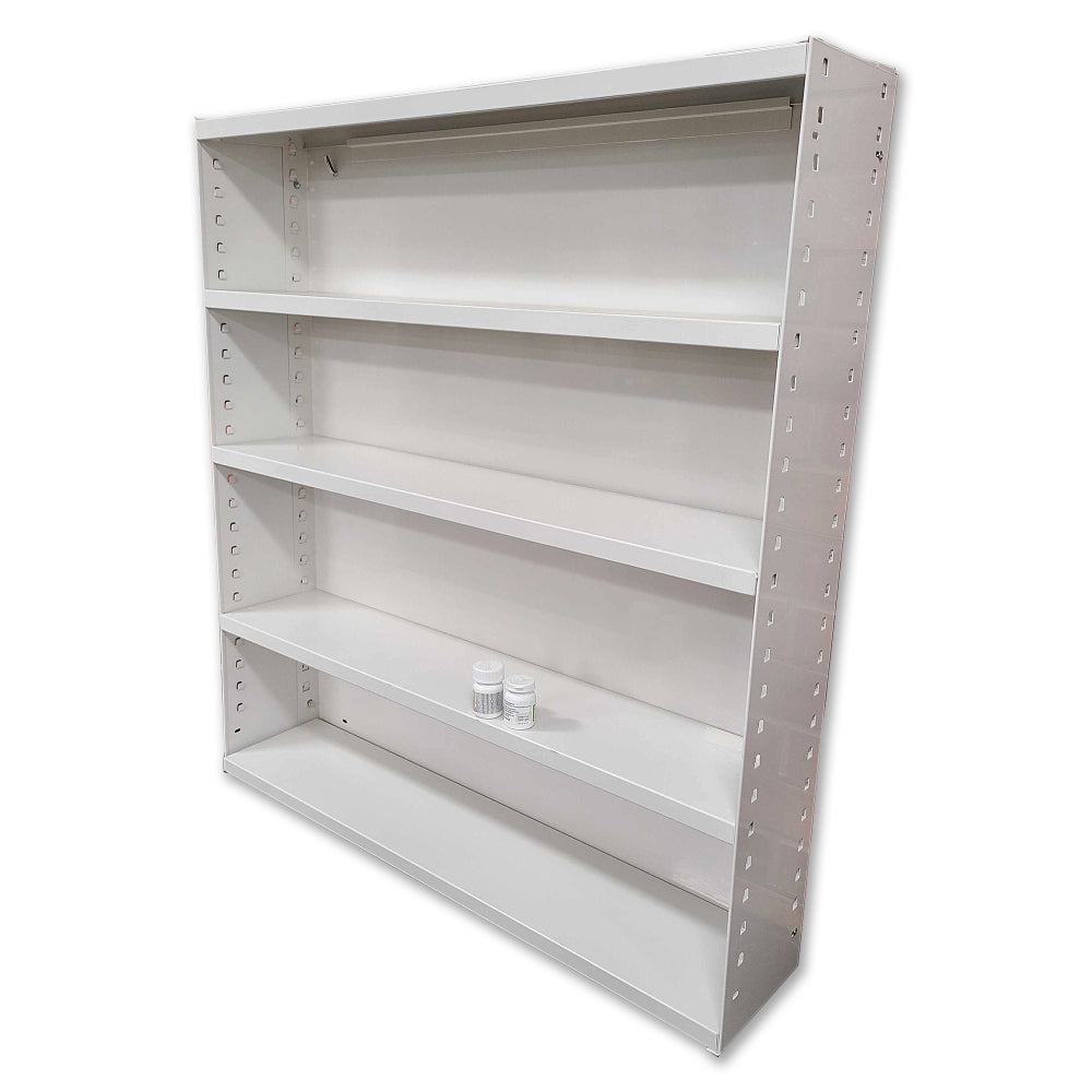 Rx Metal Pharmacy Bay Unit, Wall Mounted Cabinet 36"