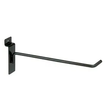 Black Slatwall Hooks