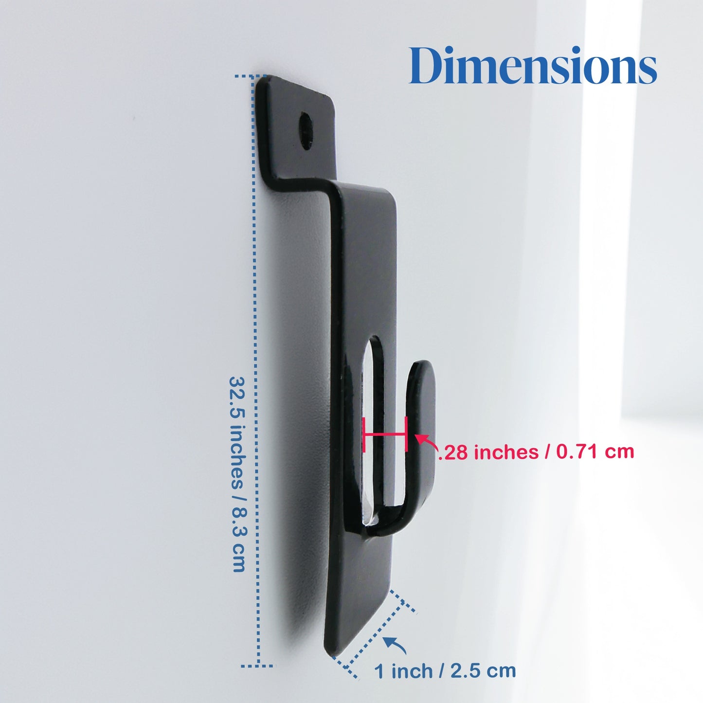 Slatwall Utility Notch Hook