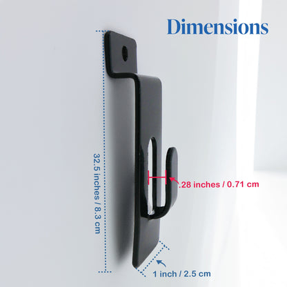 Slatwall Utility Notch Hook