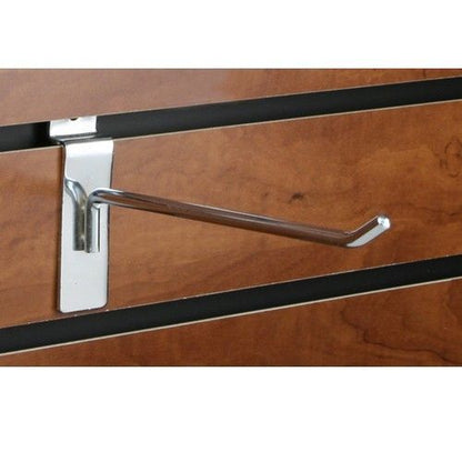 Chrome Slatwall Hooks