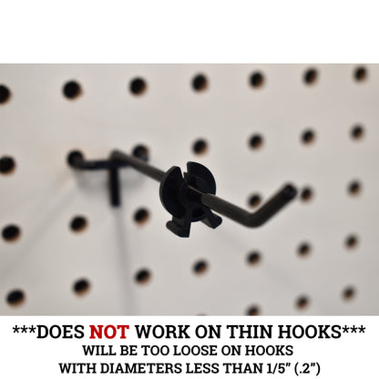 Black Hook Stoppers, Squeeze and Pinch Inventory Control Clips