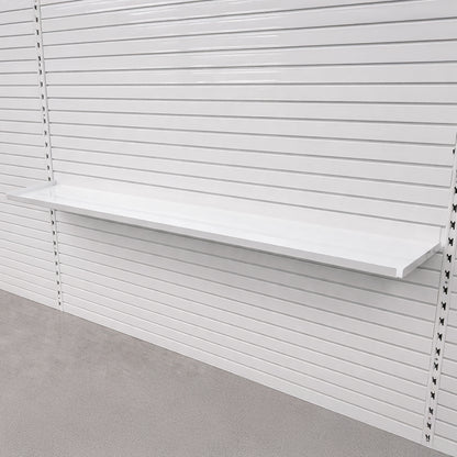 Wall Mount RX Pharmacy Metal Slatwall Mount Kit - 32"L or 48"L