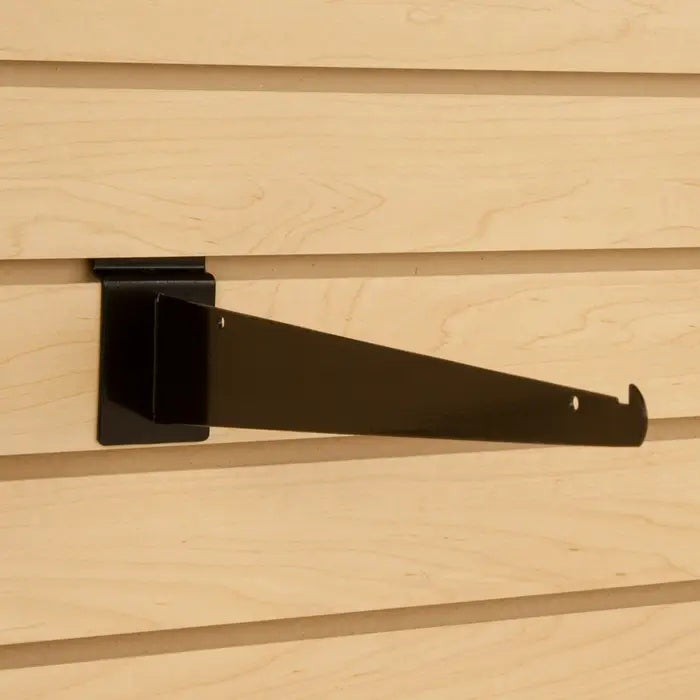 Slatwall Shelf Brackets 10" D - 25 or 50 Pack