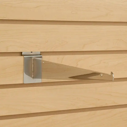 Slatwall Shelf Brackets 12" D - 25 or 50 Pack