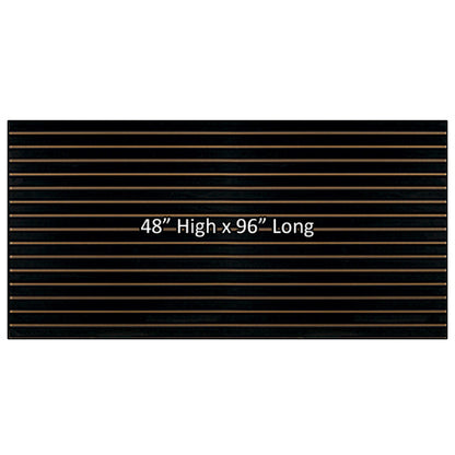 Slatwall Black 4x8 LPM