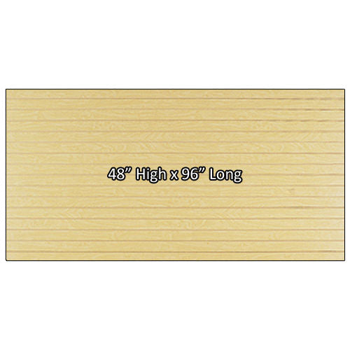 Slatwall Hard Rock Maple 4x8 LPM