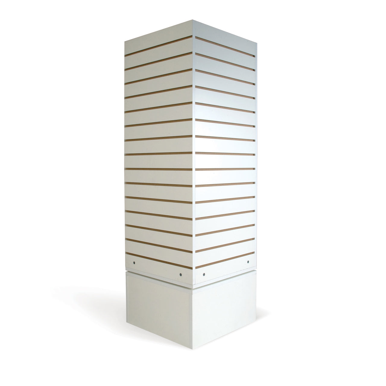 Slatwall Rotating Cube Merchandiser - 20"