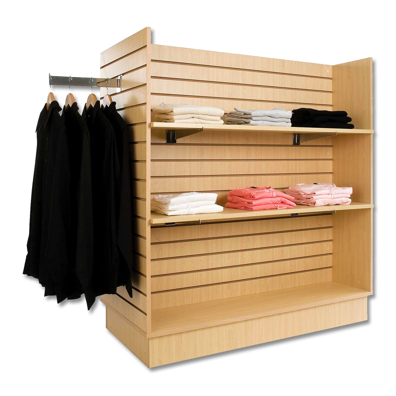 Slatwall H Gondola Merchandiser -  48"L