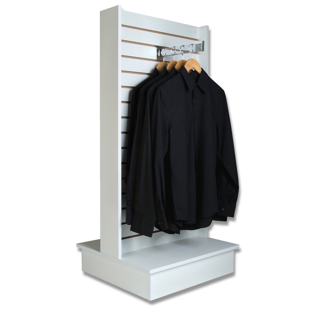 Slatwall T Shaped 2-Way Merchandiser Unit - 25"L