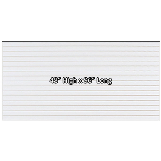 Slatwall White 4x8 LPM