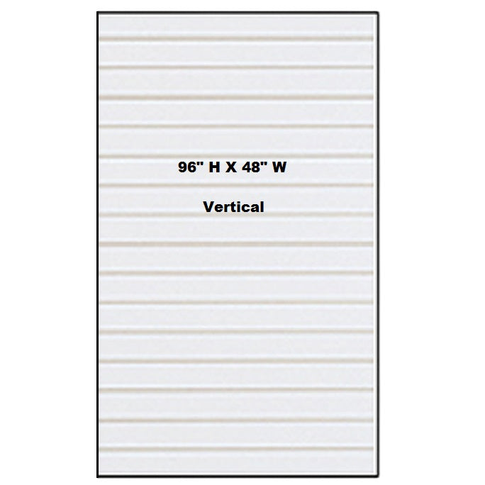 Slatwall White 4x8 LPM