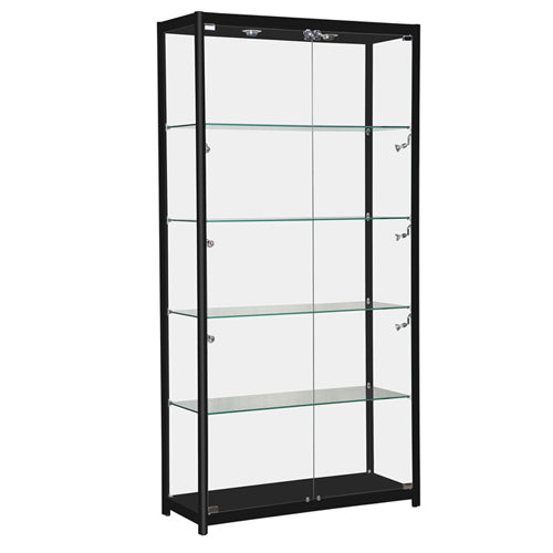 Black Aluminum Framed Wall Case