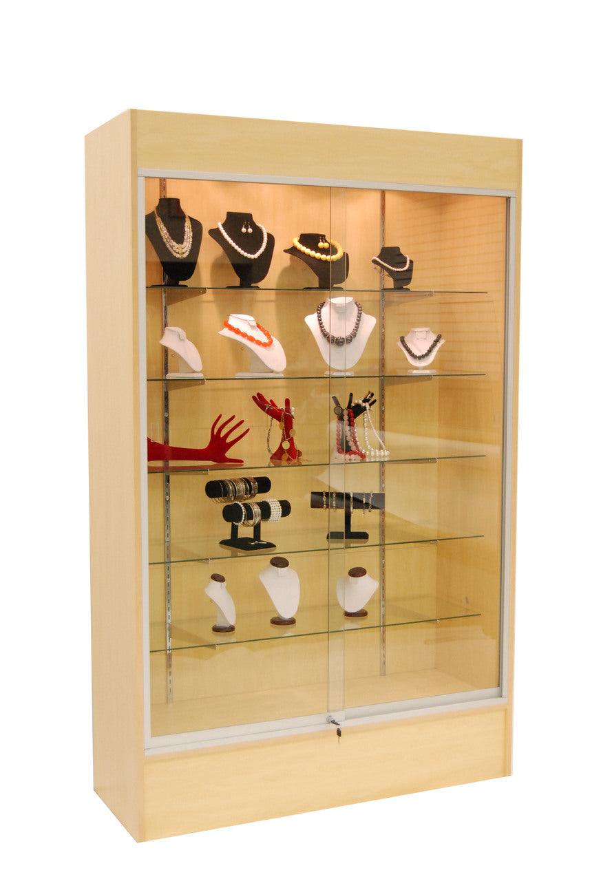 Economy RX Wall Glass Pharmacy Showcase