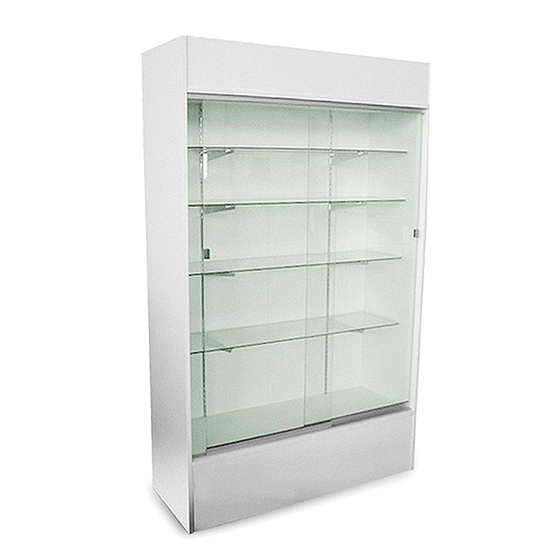 Economy RX Wall Glass Pharmacy Showcase