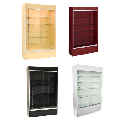 Economy RX Wall Glass Pharmacy Showcase