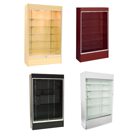 Economy RX Wall Glass Pharmacy Showcase