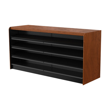 Black Right Way Gondola Check Out System - 24" D x 34" H