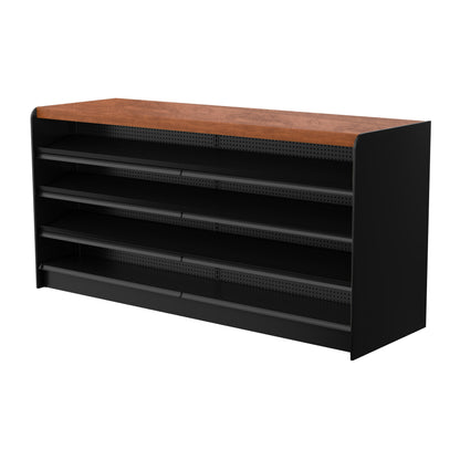 Black Right Way Gondola Check Out System - 24" D x 34" H