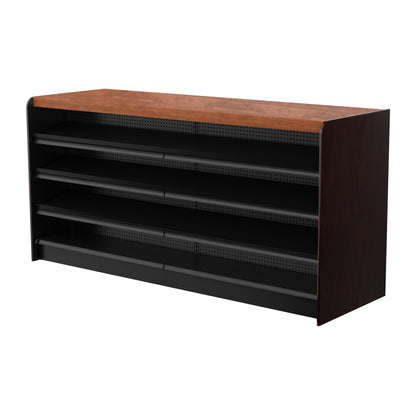Black Right Way Gondola Check Out System - 24" D x 34" H