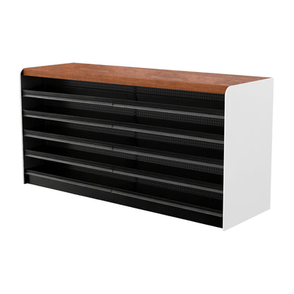 Black Right Way Gondola Check Out System - 24" D x 44" H