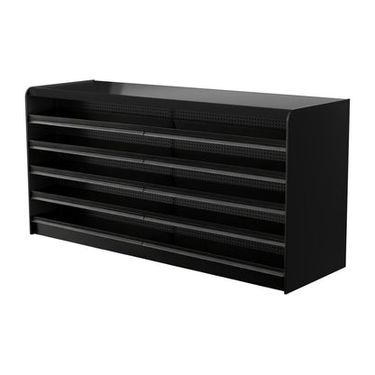 Black Right Way Gondola Check Out System - 24" D x 44" H