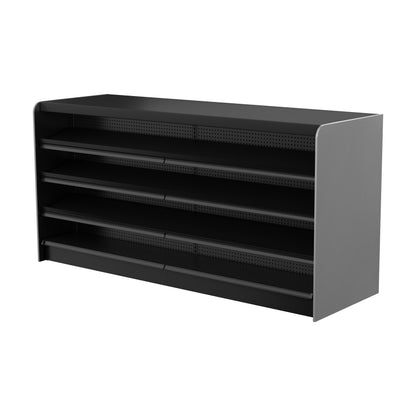 Black Right Way Gondola Check Out System - 24" D x 34" H